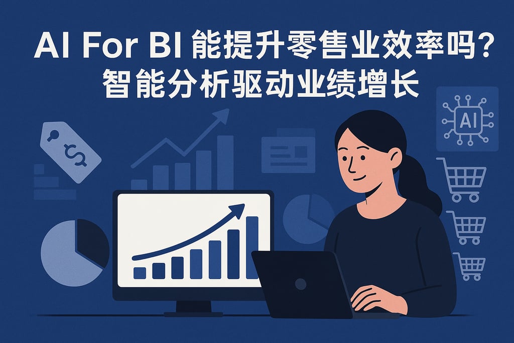 AI For BI能提升零售业效率吗？智能分析驱动业绩增长